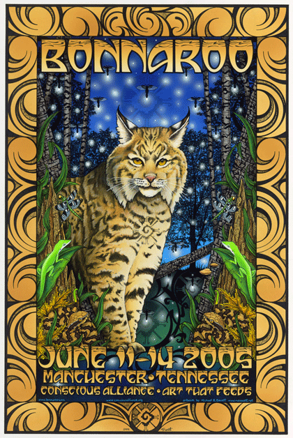 Bonnaroo Music Festival - 2009 (Signed Print)