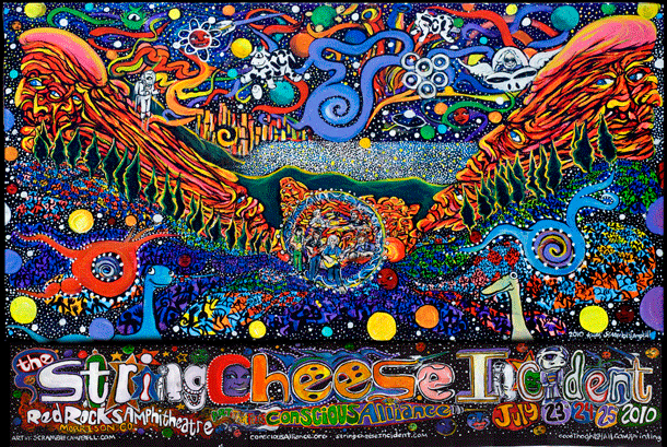 String Cheese Incident Red Rocks Amphitheatre - 2010 (3D)