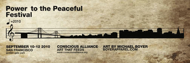 Power to the Peaceful - 2010