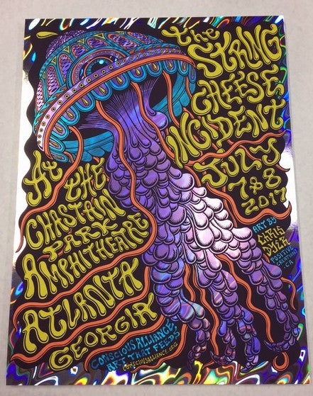 The String Cheese Incident Atlanta - 2017 (FOIL VARIANT)