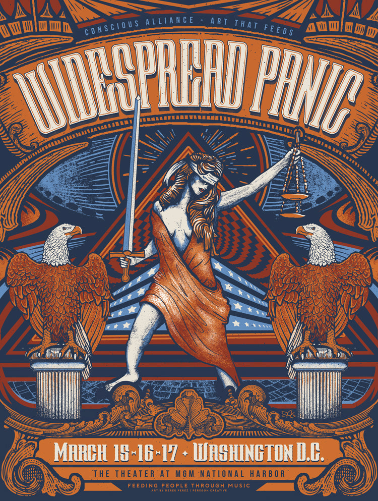 Widespread Panic Washington D.C - 2018