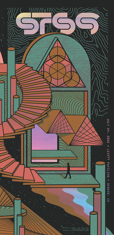 STS9 Colorado Run - 2022 (3 Panel)
