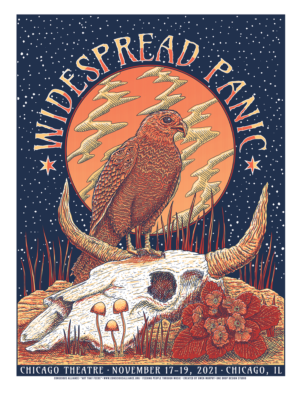 Widespread Panic Chicago - 2021
