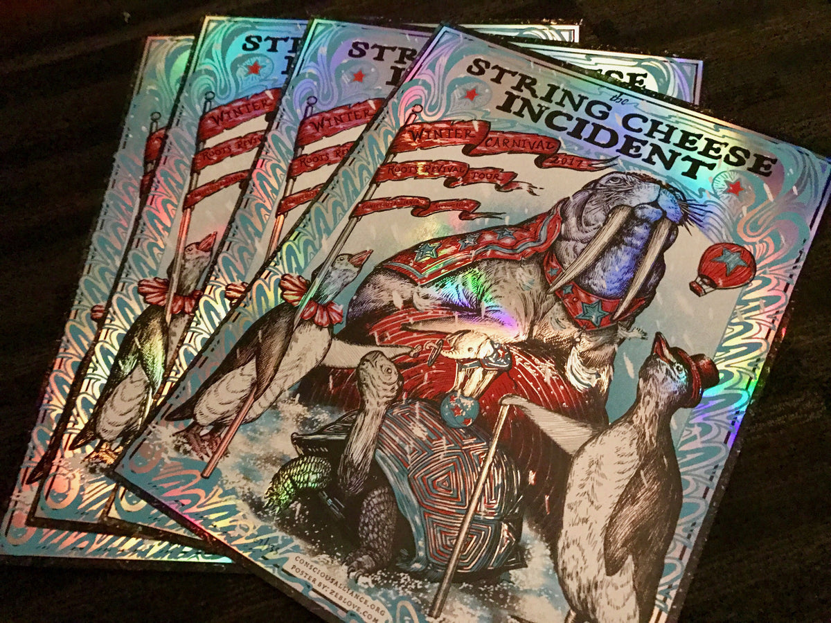 The String Cheese Incident - Winter Carnival | Roots Revival Tour 2017 (FOIL VARIANT)