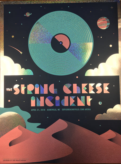 STRING CHEESE INCIDENT ASHEVILLE - 2018 (FOIL VARIANT)