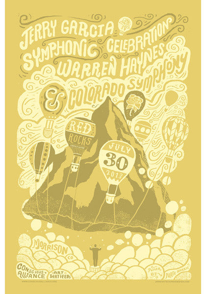 Jerry Garcia Symphonic Celebration Red Rocks - 2013