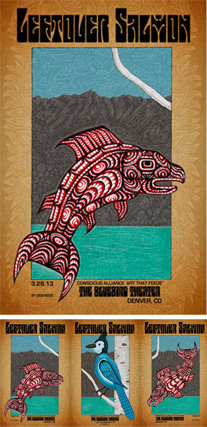 Leftover Salmon Denver - 2013 (Panel 1)