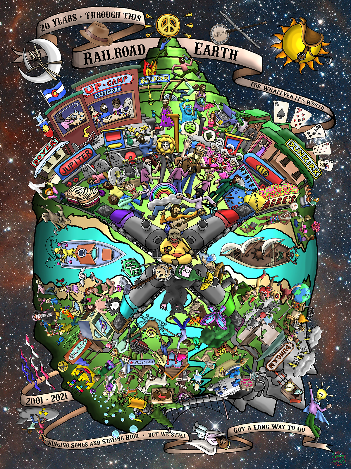 Railroad Earth "101 Railroad Earth Songs" - 2021