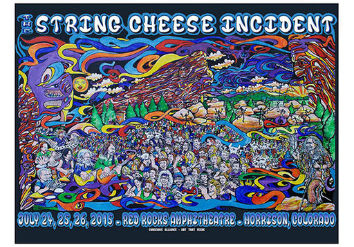 String Cheese Incident Red Rocks Amphitheatre - 2015