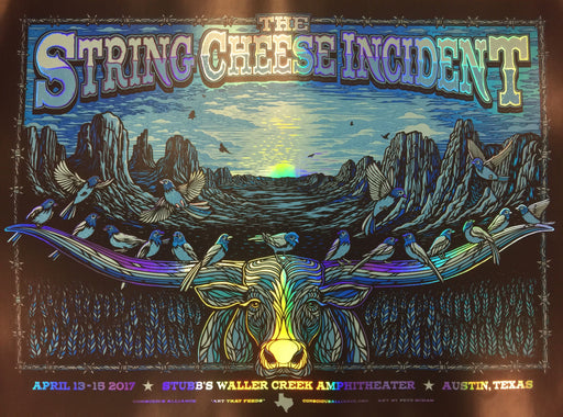 THE STRING CHEESE INCIDENT AUSTIN - 2017 (FOIL VARIANT)