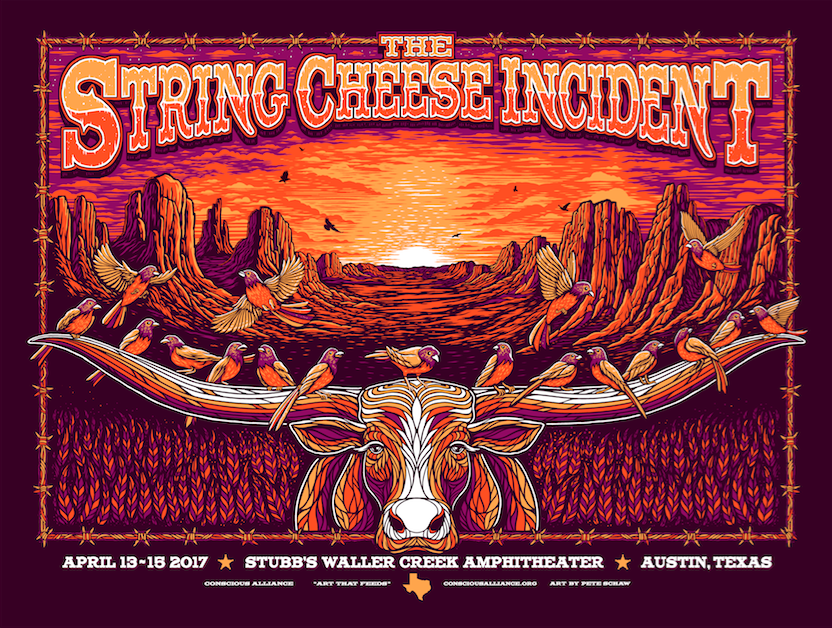 THE STRING CHEESE INCIDENT AUSTIN - 2017