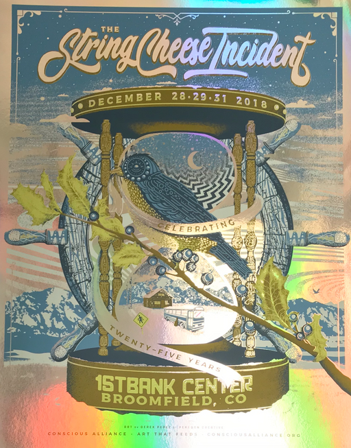 String Cheese Incident Broomfield - 2018 (Foil Variant)