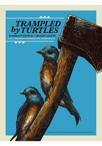 Trampled By Turtles Red Rocks - 2015