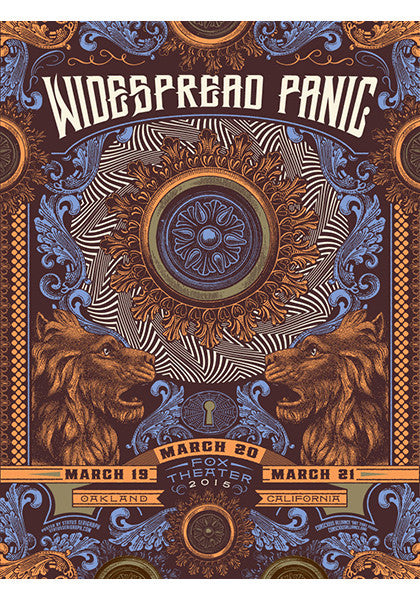 Widespread Panic Oakland - 2015