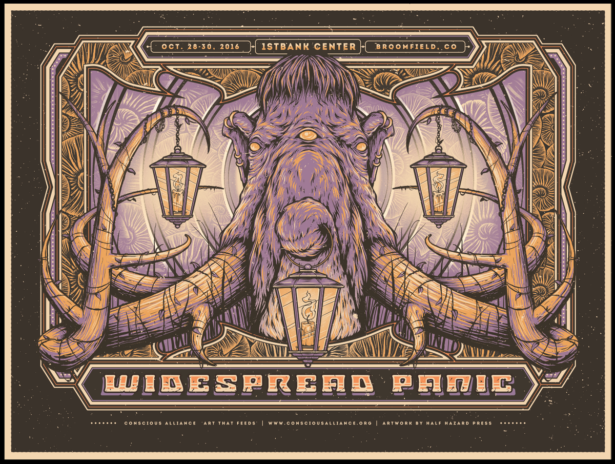 Widespread Panic Broomfield - 2016