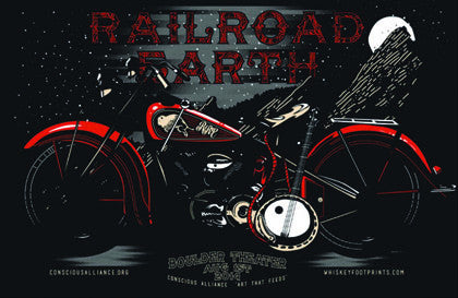 Railroad Earth  Boulder - 2014 (Black)