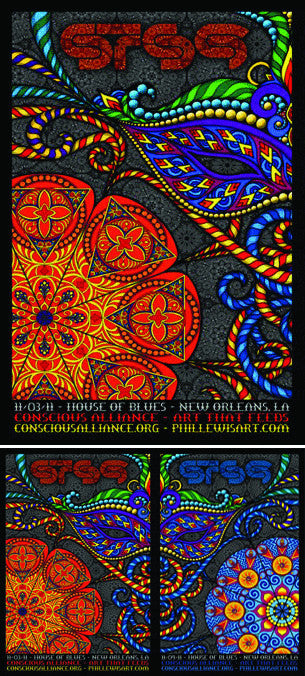 STS9 New Orleans - 2011 (2 Panel)